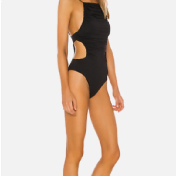 We Wore What Womens Black Liv One-Piece Swimsuit - Picture 6 of 8